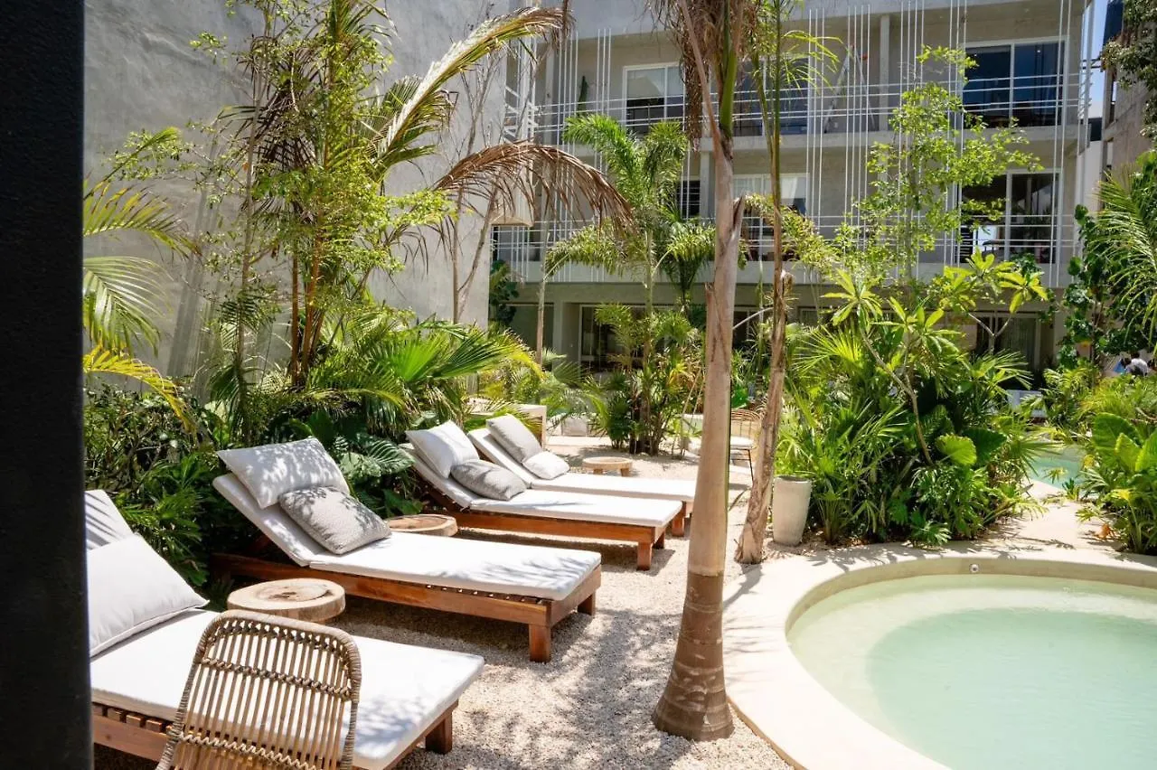 Jungle Chic Lägenhet Tulum Mexiko